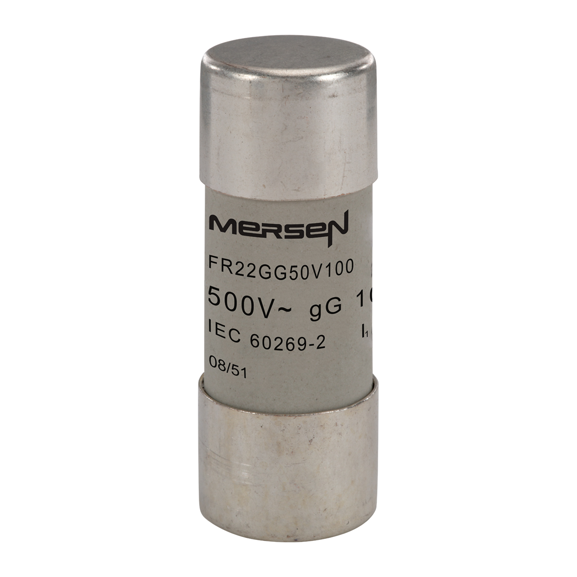 MERS 22x58mm gG 500Vac 120kA 100A IEC - FR22GG50V100 - E218205