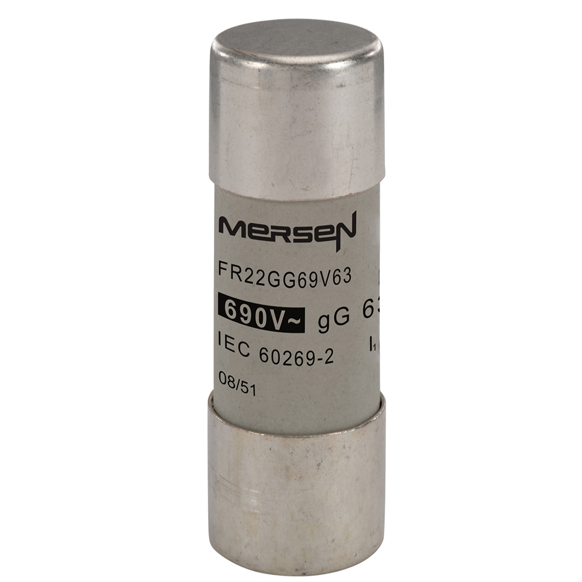 MERS 22x58mm gG 690Vac 120kA 63A IEC - FR22GG69V63 - Y215646