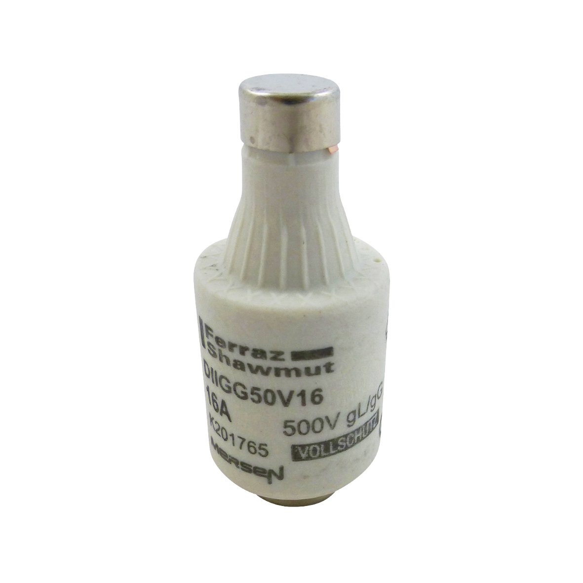 MERS DII E27 gG 500Vac/dc 50kA 16A Grey  IEC - DIIGG50V16 - K201765