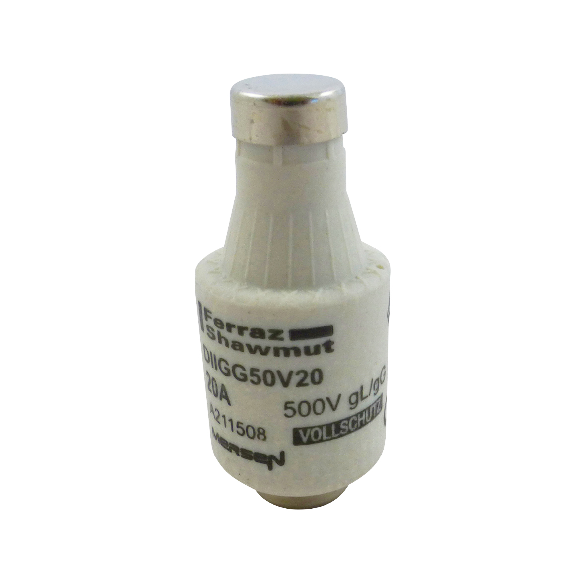 MERS DII E27 gG 500Vac/dc 50kA 20A Blue  IEC - DIIGG50V20 - A211508