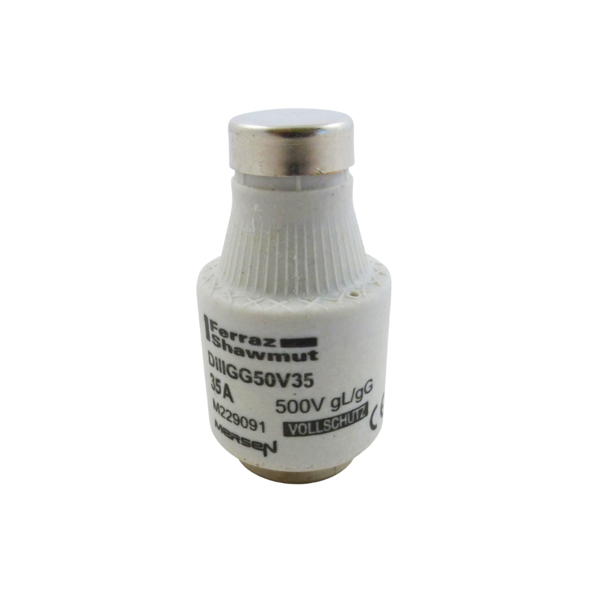 MERS DIII E33 gG 500Vac/dc 50kA 35A Black IEC - DIIIGG50V35 - C214063