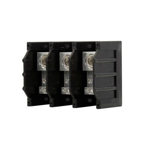 BUSS Power Distri. Block 600Vac-dc 380A 3P 253mm² - 6 outs/pole 15PK UL/CAS - 16330-3