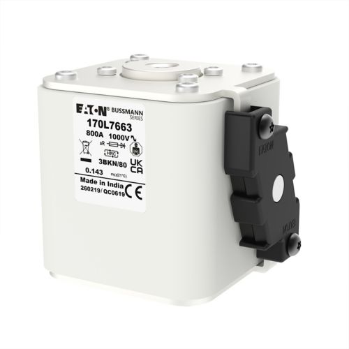 BUSS HS Size 3 aR 1000Vac 800A IEC 3BKN/80 AR  - 170L7663