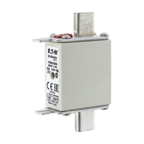 BUSS HS Size 000 gR 690Vac 200kA 63A IEC/DIN NH Type T-ind. - 170M1565D