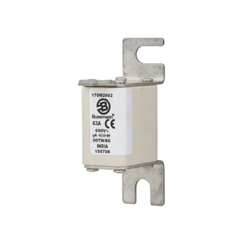 BUSS HS Size 00 gR 690Vac 200kA 63A IEC/DIN 00TN/80 GR - 170M2662