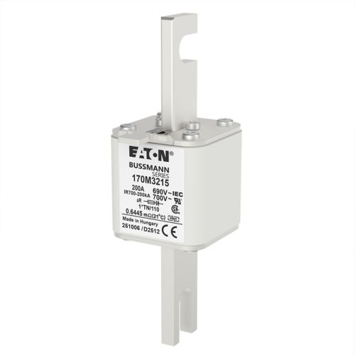 BUSS HS Size 1 aR 690Vac 200kA 200A IEC/DIN 1*TN/110 AR UC - 170M3215