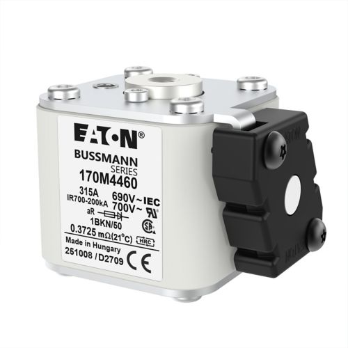 BUSS HS Size 1 aR 690Vac 200kA 315A IEC/UL 1BKN/50 AR UC Type K-ind. - 170M4460