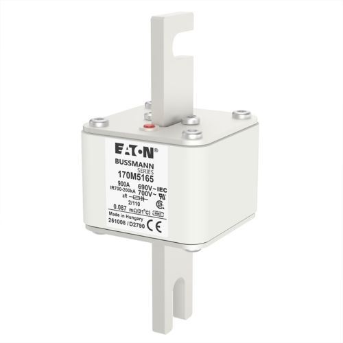 BUSS HS Size 2 aR 690Vac 200kA 900A IEC/DIN 2/110 AR UC - 170M5165