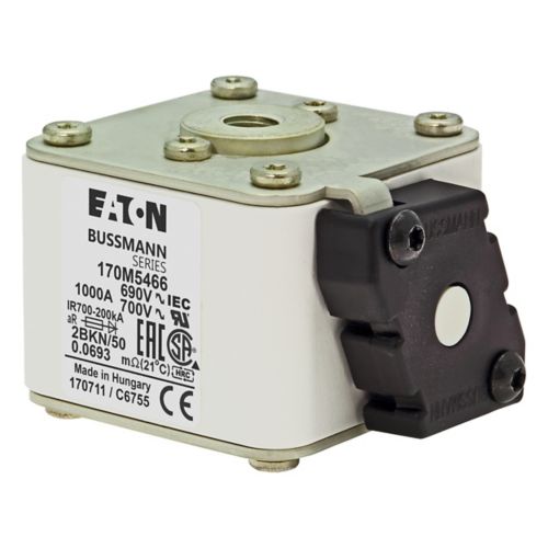 BUSS HS Size 2 aR 690Vac 200kA 1000A IEC/UL 2BKN/50 AR UC Type K-ind. - 170M5466