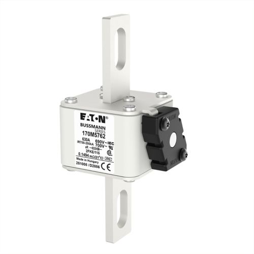 BUSS HS Size 2 aR 690Vac 200kA 630A IEC/UL 2FKE/115 AR UC Type K-ind. - 170M5762