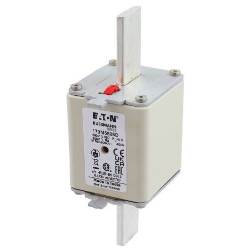 BUSS HS Size 2 aR 690Vac 200kA 400A IEC/DIN Type T-ind. HSDNH - 170M5808D