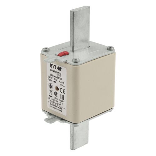 BUSS HS Size 2 aR 690Vac 200kA 550A IEC/DIN Type T-ind. HSDNH - 170M5811D