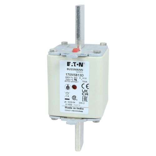 BUSS HS Size 2 aR 690Vac 200kA 700A IEC/DIN Type T-ind. HSDNH - 170M5813D
