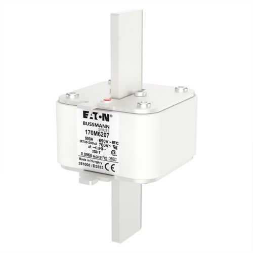 BUSS HS Size 3 aR 690Vac 200kA 900A IEC 3SHT AR UC - 170M6207