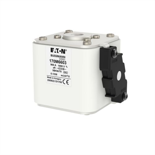 BUSS HS Size 3 aR 1000Vac 100kA 900A IEC 3BKN/75 AR Type K-ind. - 170M6603