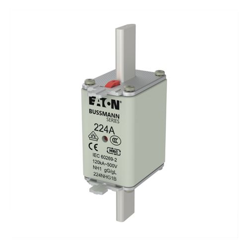 BUSS NH1 gG 500Vac 120kA 224A IEC Dual ind. - 224NHG1B