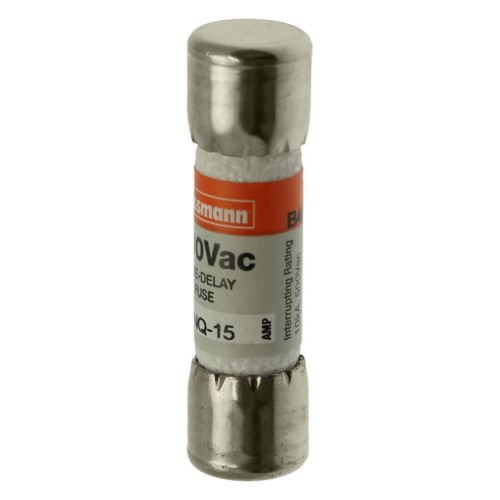 BUSS 10x38mm Time delay 500Vac 15A UL Midget fuse - FNQ-15