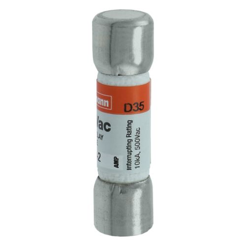 BUSS 10x38mm Time delay 500Vac 2A UL Midget fuse - FNQ-2