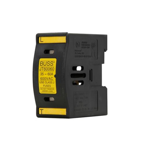 BUSS Fuse holder Class J 1P 600Vac 60A UL finger safe - JT60060