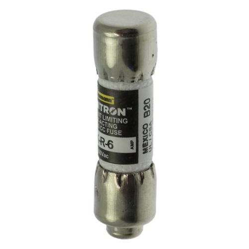 BUSS 10x38mm Class CC 600Vac 200kA 6A UL fast acting - KTK-R-6