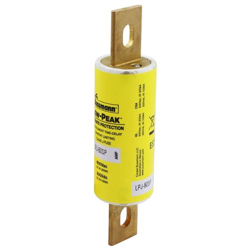 BUSS Class J 600Vac 300kA 80A UL time delay - LPJ-80SP