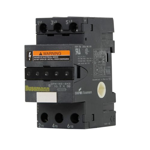 BUSS fuse holder 3P 10x38mm 690Vac 32A IEC - OPM-NG-SM3
