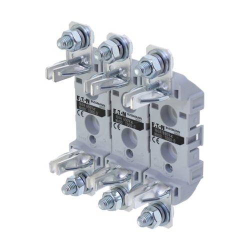 BUSS fuse holder 3P NH00 690Vac 160A IEC Din rail - TD00-D