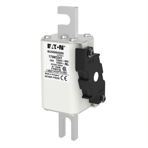 BUSS HS Size 1 aR 1250Vac 100kA 100A IEC/UL type K-ind. 1*KN/110 AR CU - 170M3242
