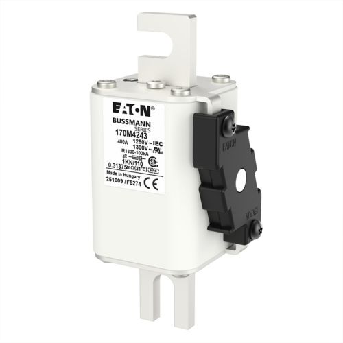 BUSS HS Size 1 aR 1250Vac 100kA 400A IEC/UL type K-ind. 1KN/110 AR CU - 170M4243