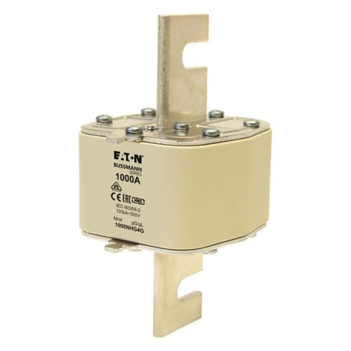 BUSS NH4 gG 500Vac 120kA 1000A IEC/DIN Single ind. - 1000NHG4G