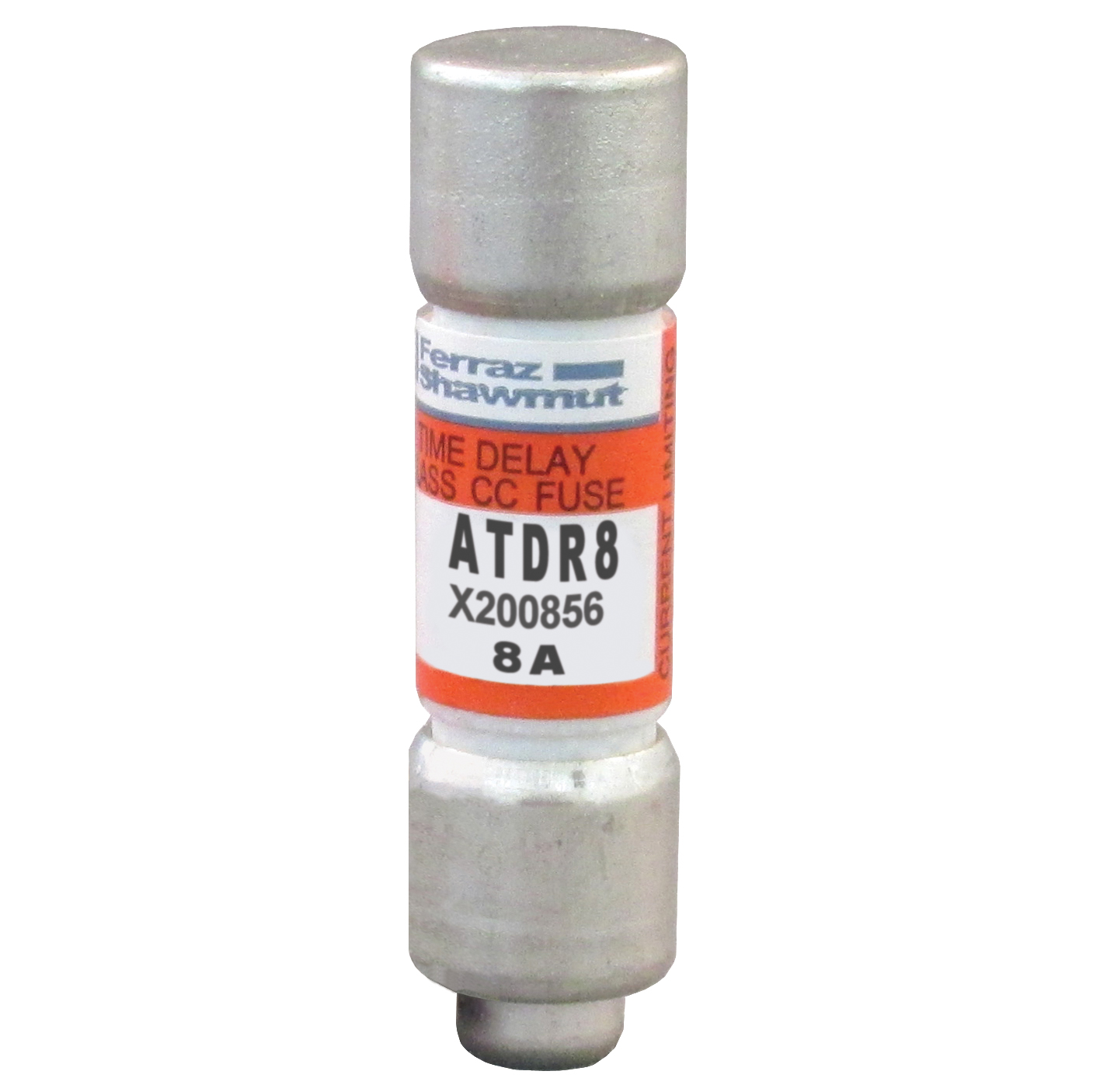 MERS 10x38mm Class CC Time delay 600Vac/300Vdc 200kAac/100kAdc 8A UL - ATDR8 - X200856