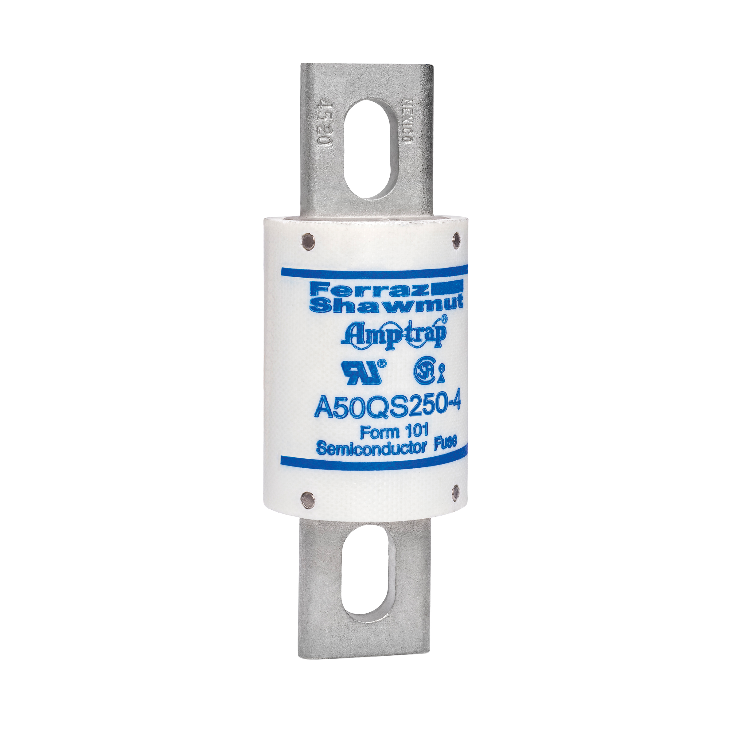 MERS HS Amp-Trap 500Vac/dc 200kAac/87kAdc 250A UL Form 101 - A50QS250-4 - W211251A