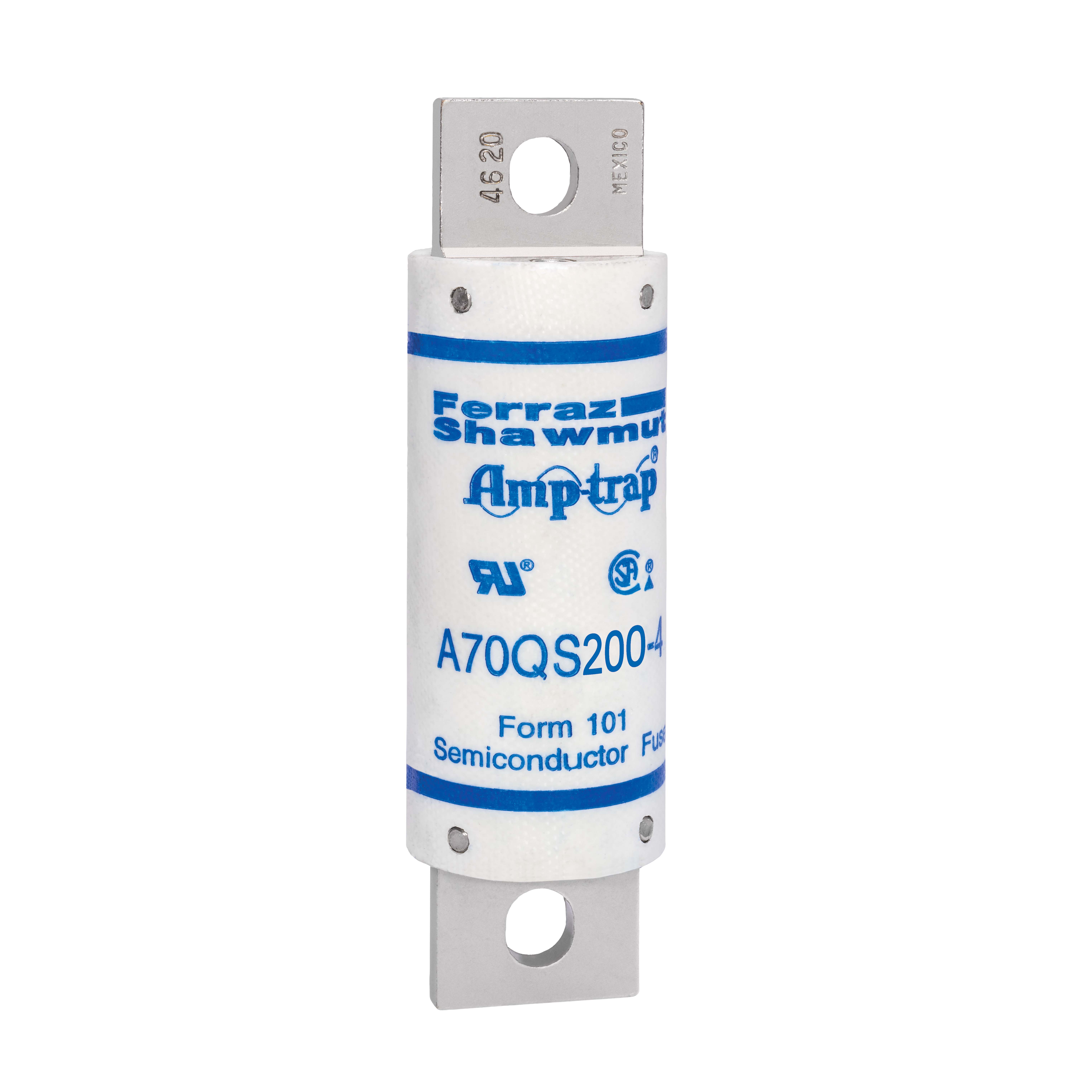 MERS HS Amp-Trap 700Vac/dc 200kAac/100kAdc 200A UL Form 101- A70QS200-4