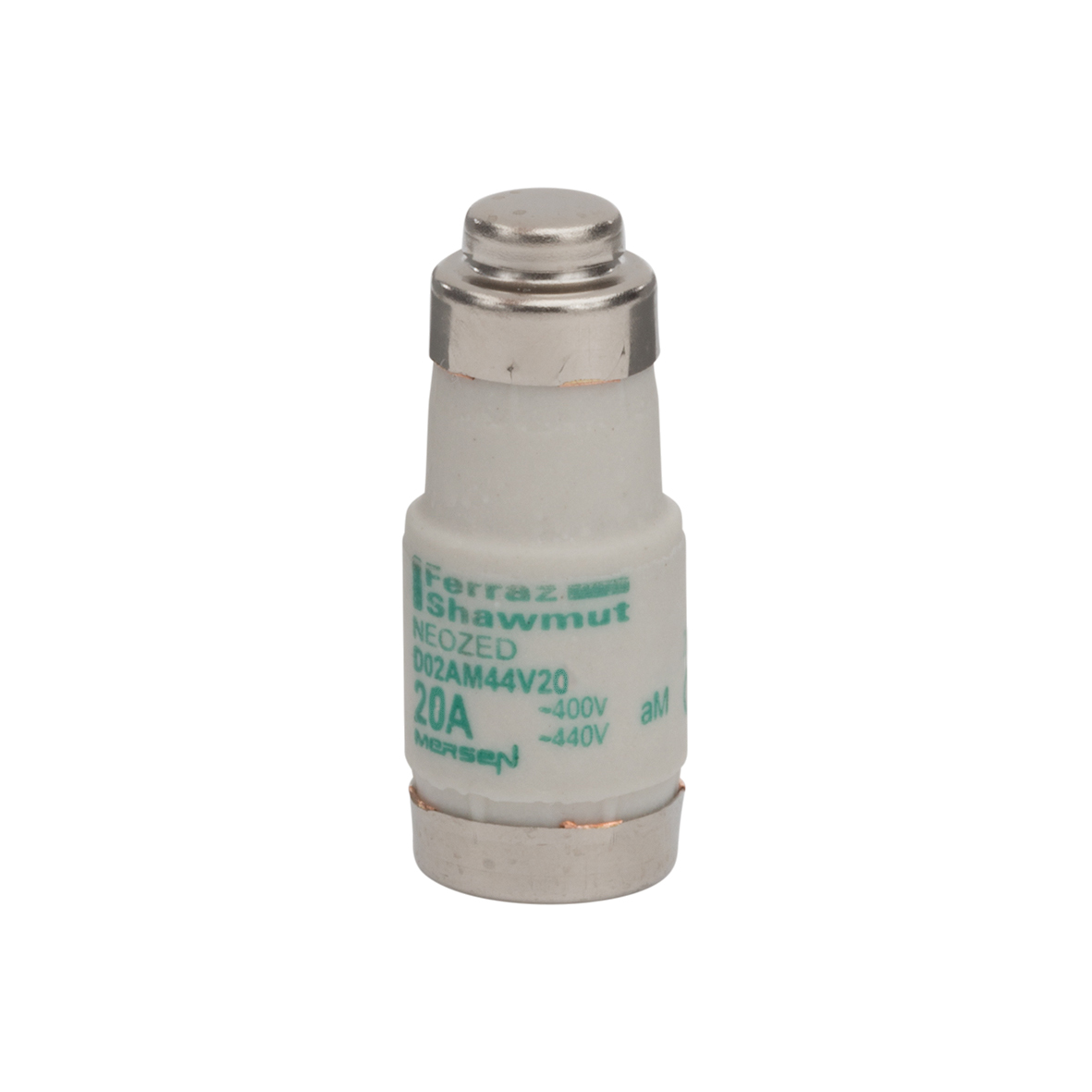 MERS D02 E18 aM 440Vac 50kA 20A Blue IEC - D02AM44V20 - H211607