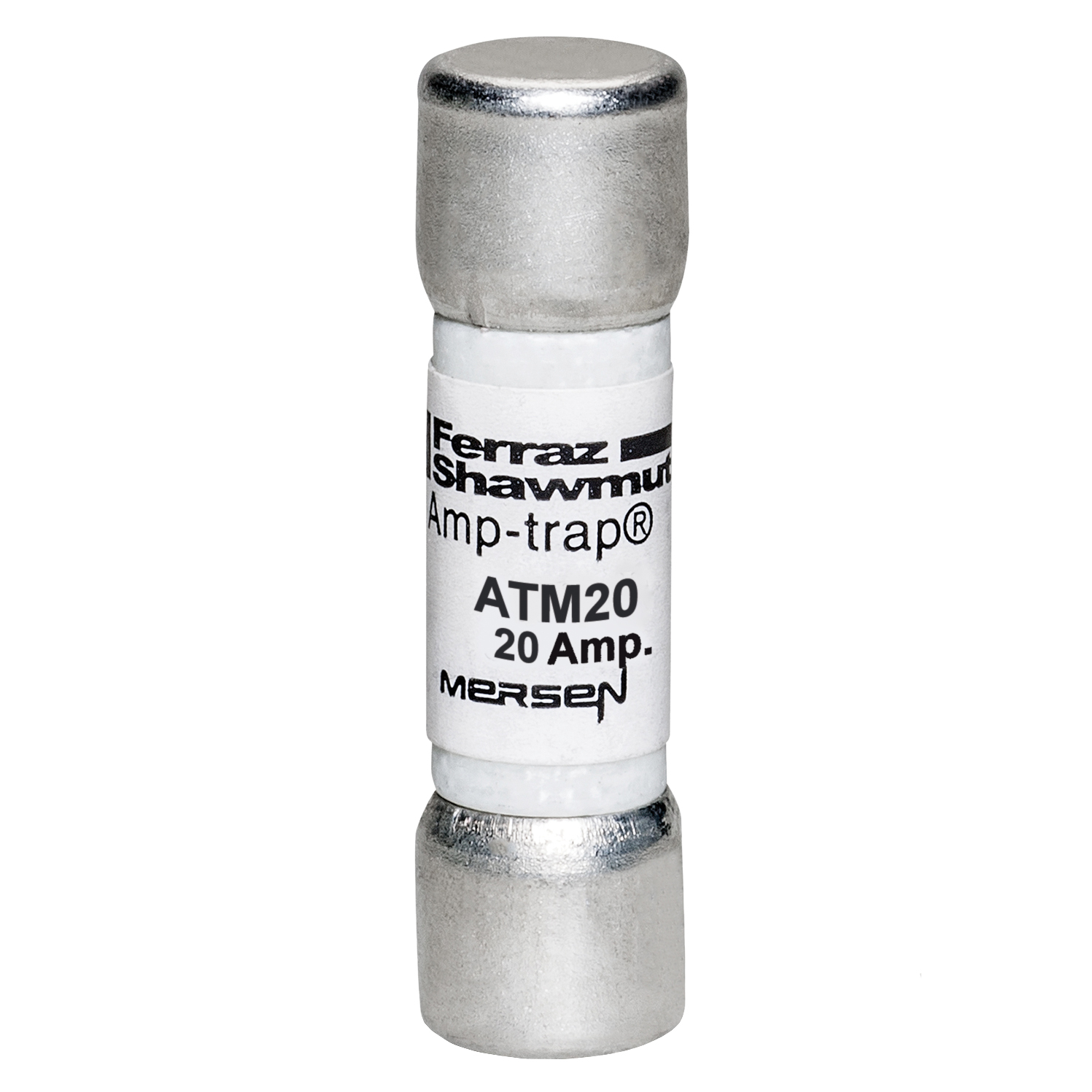 MERS 10x38mm Midget fuse fast acting 600Vac/dc 100kA 20A  UL - ATM20 - N211658