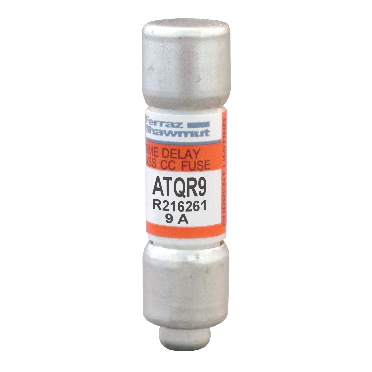MERS 10x38mm Class CC Time delay 600Vac/300Vdc 200kAac/100kAdc 9A UL - ATQR9 - R216261