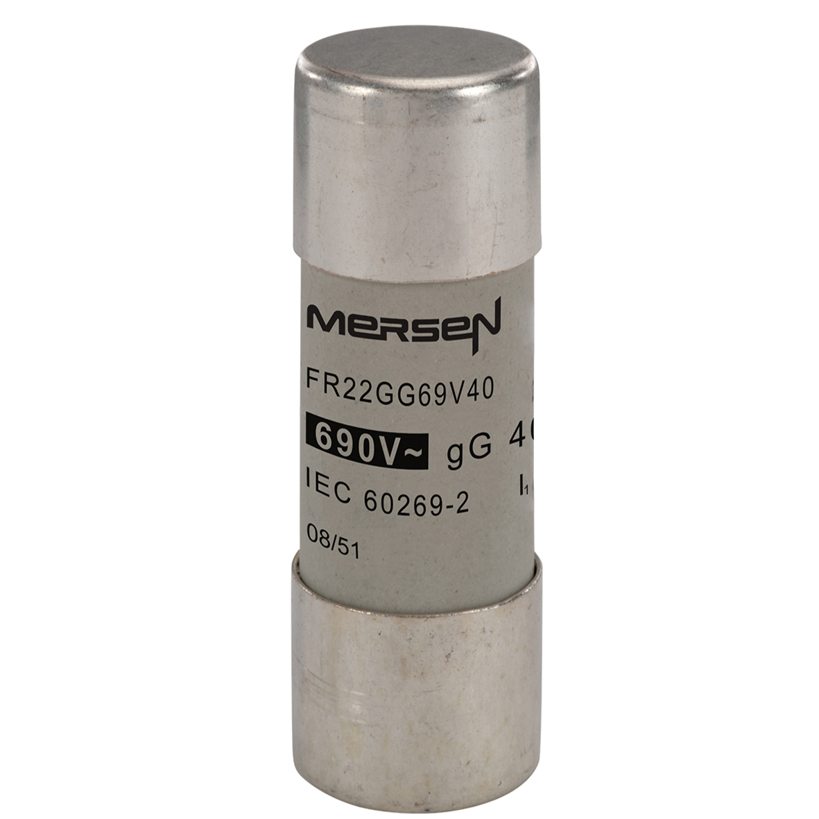 MERS 22x58mm gG 690Vac 120kA 40A IEC - FR22GG69V40 - J213609
