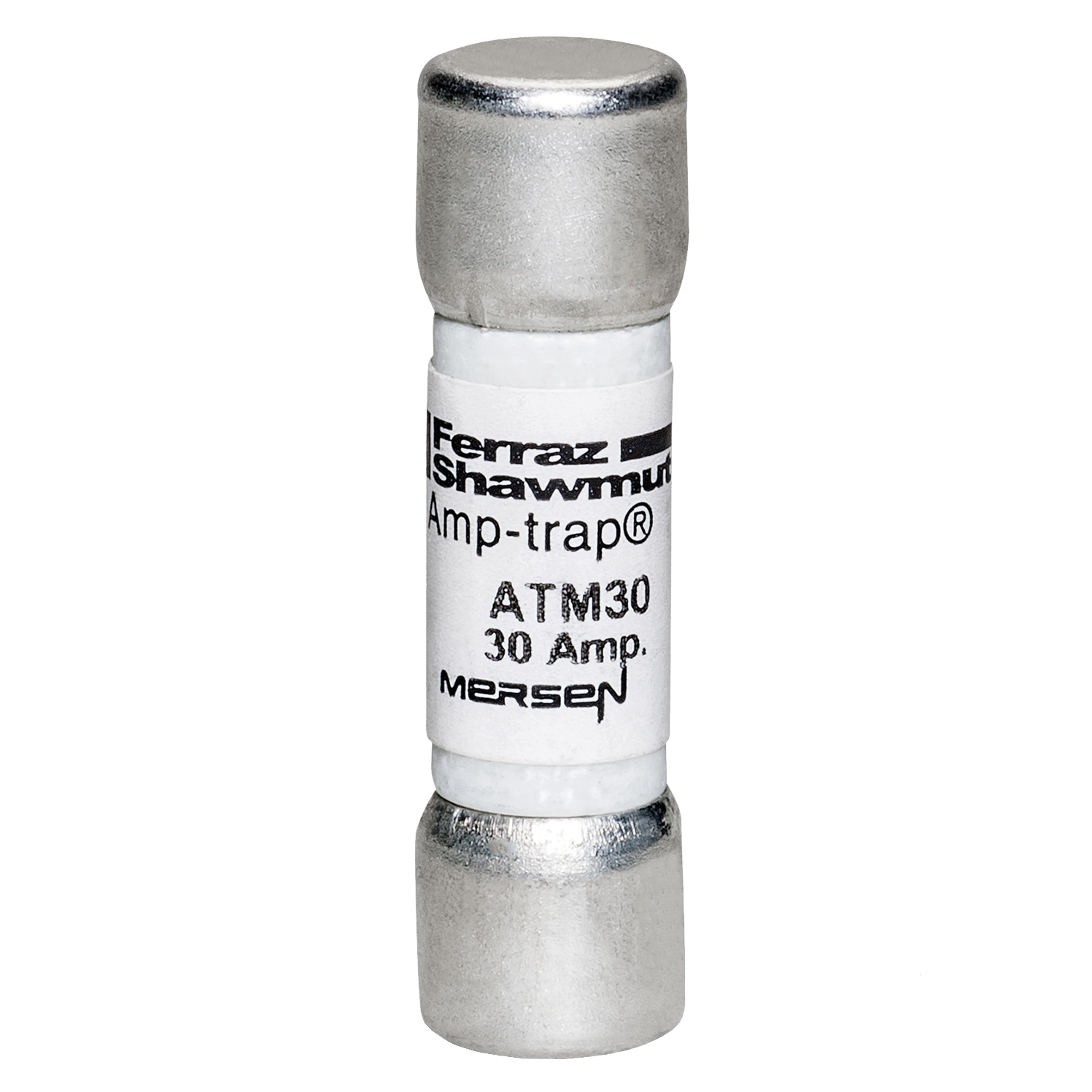 MERS 10x38mm Midget fuse fast acting 600Vac/dc 100kA 30A UL - ATM30 - N213705
