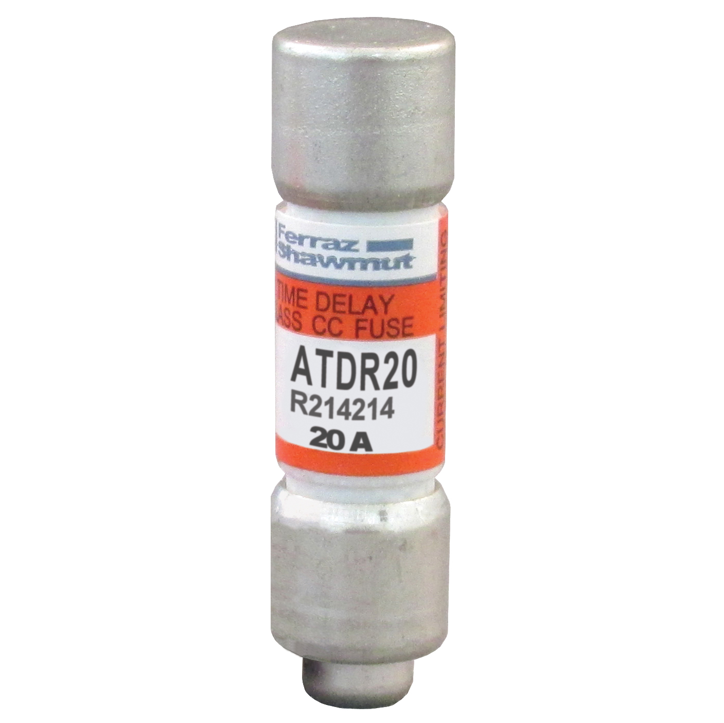 MERS 10x38mm Class CC Time delay 600Vac/300Vdc 200kAac/100kAdc 20A UL - ATDR20 - R214214