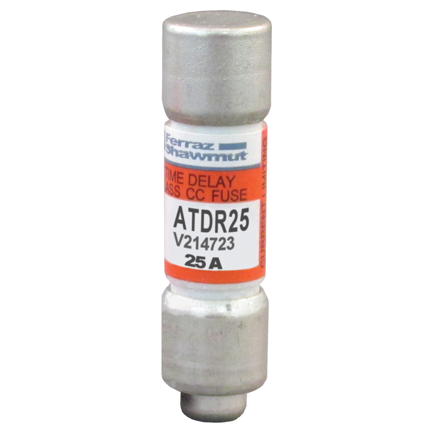MERS 10x38mm Class CC Time delay 600Vac/300Vdc 200kAac/100kAdc 25A UL - ATDR25