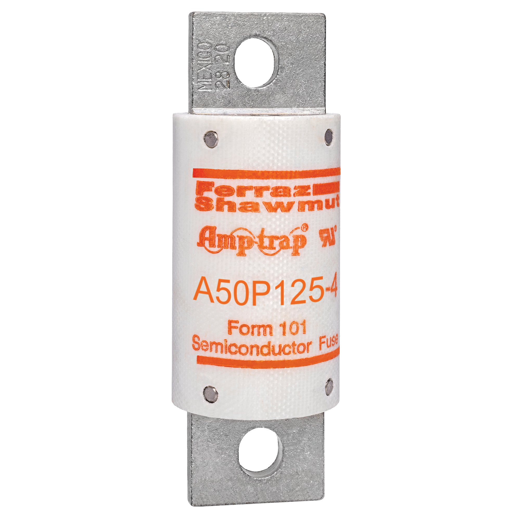 MERS HS Amp Trap 500Vac/450dc 100kAac/79kAdc 125A Form 101 - A50P125-4