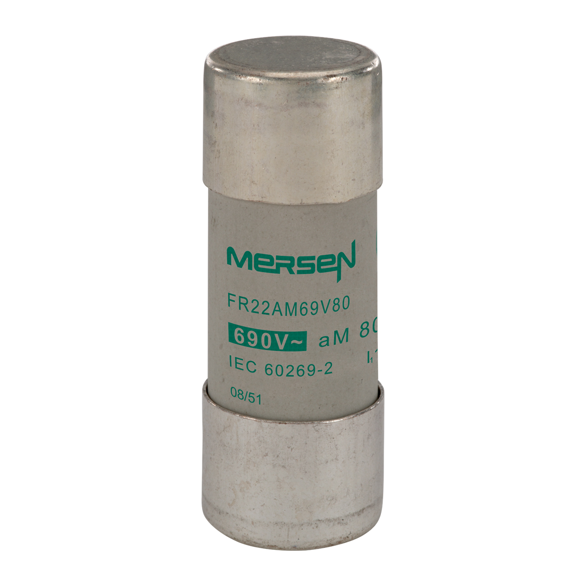 MERS 22x58mm aM 690Vac 120kA 80A IEC - FR22AM69V80 - H216667