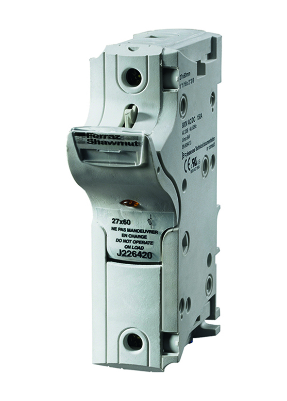 MERS Fuse holder 27x60mm 3P 800Vac/dc max. 140A IEC/UL - CMS273 - V210583