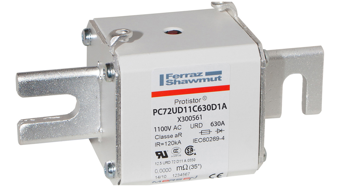 MERS HS Size 72 aR 1100Vac 150kA 630A URD DIN110 blades IEC/UL - PC73UD11C630D1A - X300561