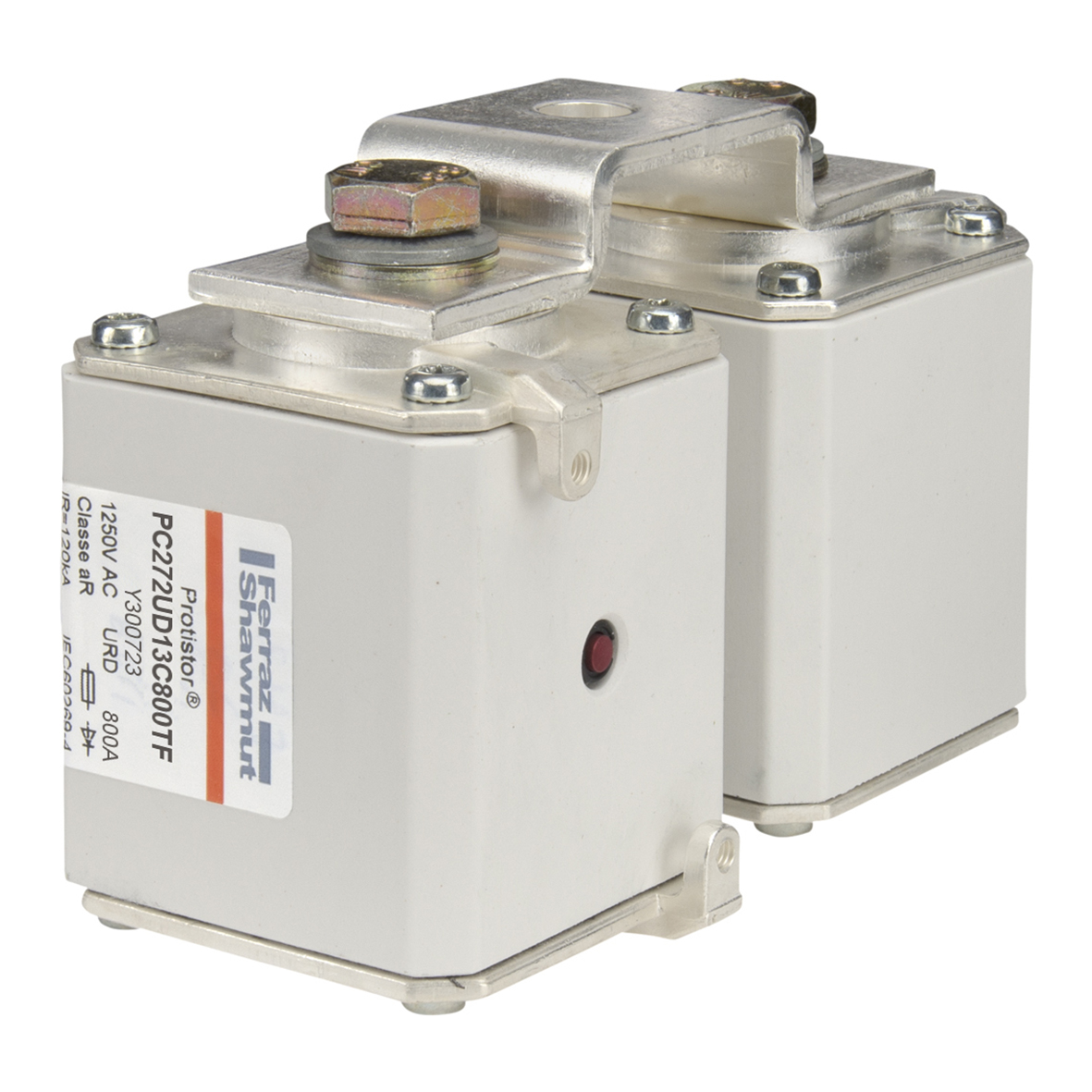 MERS HS Size 2x72 aR 1250Vac 100kA 800A URD TTF IEC - PC272UD13C800TF - Y300723
