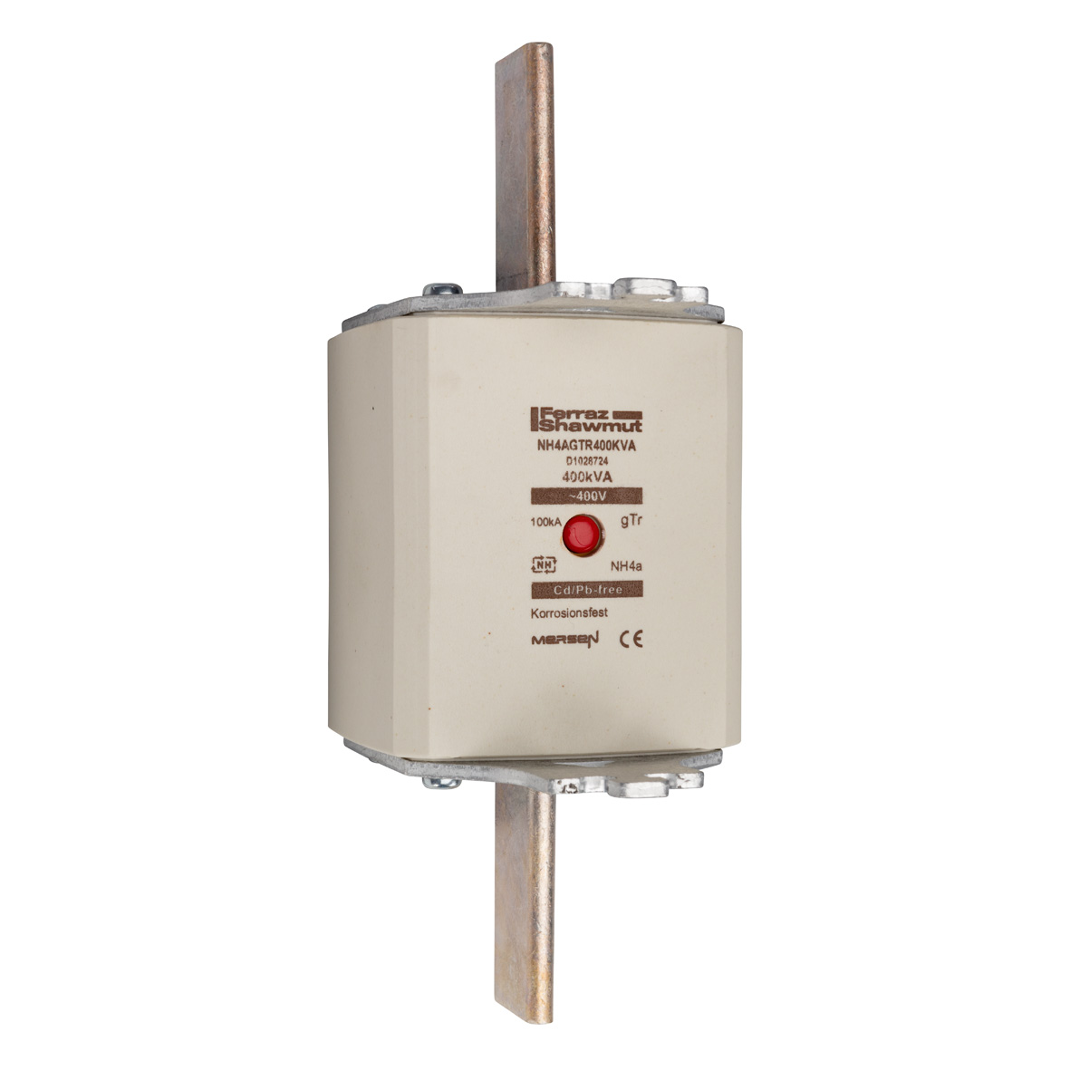 MERS NH4A gTr 400Vac 100kA 1443A 1000KVA mid. Ind. IEC - NH4A2GTR1000KVA - L1030525