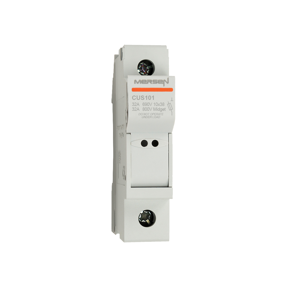 MERS Fuse holder 10x38mm 1P 800Vac/1000Vdc max. 32A IEC/UL - CUS101 - G1062721