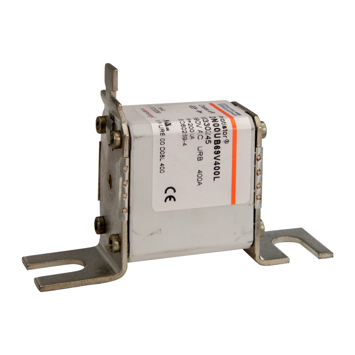 MERS HS NH00 aR 690Vac 200kA 400A DIN 80 prepared for micro contact IEC/UL - DN00UB69V400L - M330245