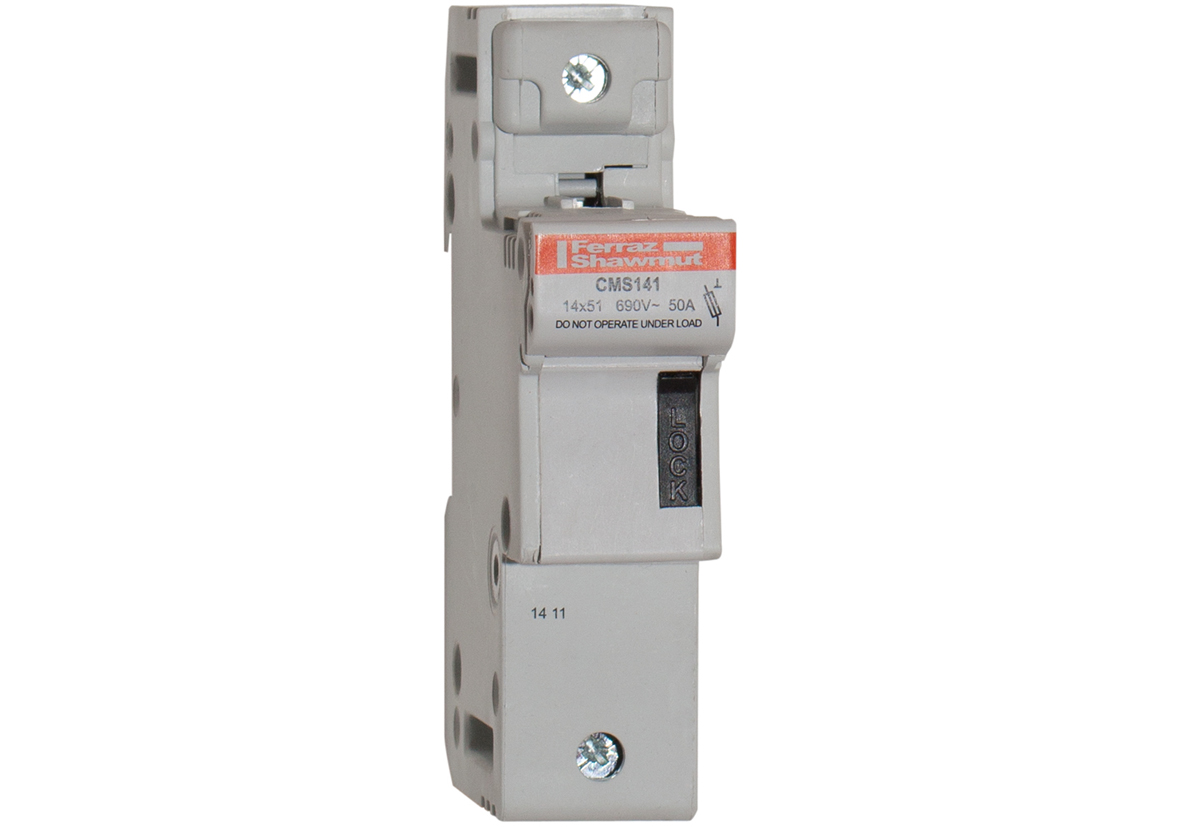 MERS Fuse holder 14x51mm 1P 690Vac/dc max. 50A IEC - CMS141 - A331016