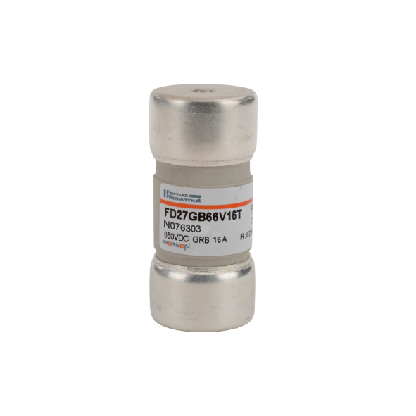 MERS HS 27x60mm gR 660Vdc 50kA 16A striker IEC - FD27GRB66V16T - N076303